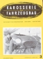Preview: "Karosserie und Fahrzeugbau" Construction-Magazine 1957 (6253)